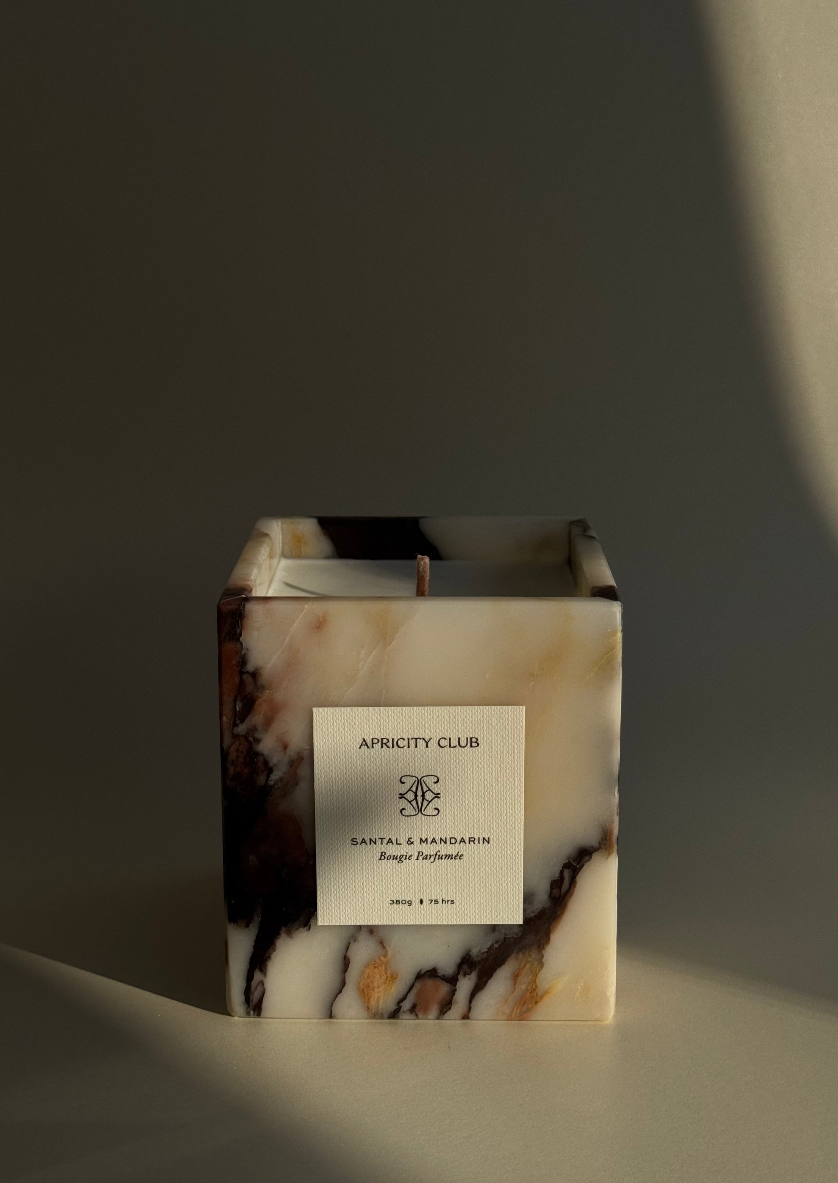 Santal & Mandarin Scented Candle